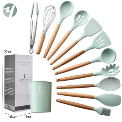 Silicone Kitchen Tools Set