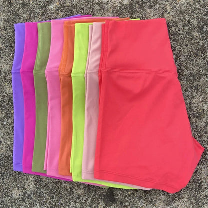 High Waist Yoga Shorts