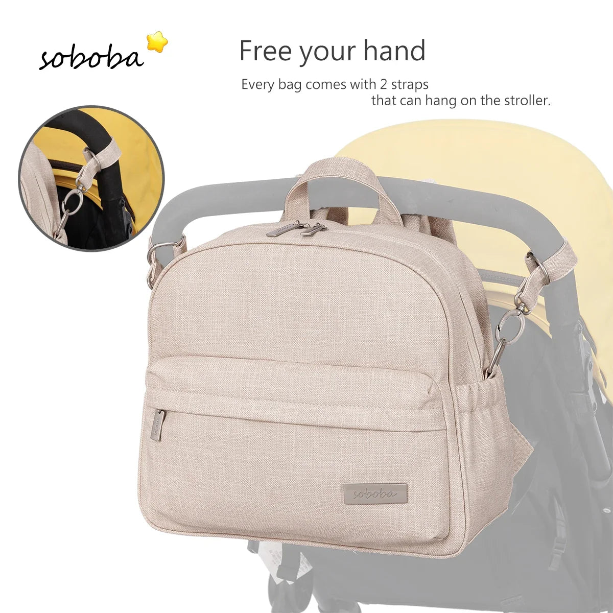 Soboba Stylish Diaper Backpack