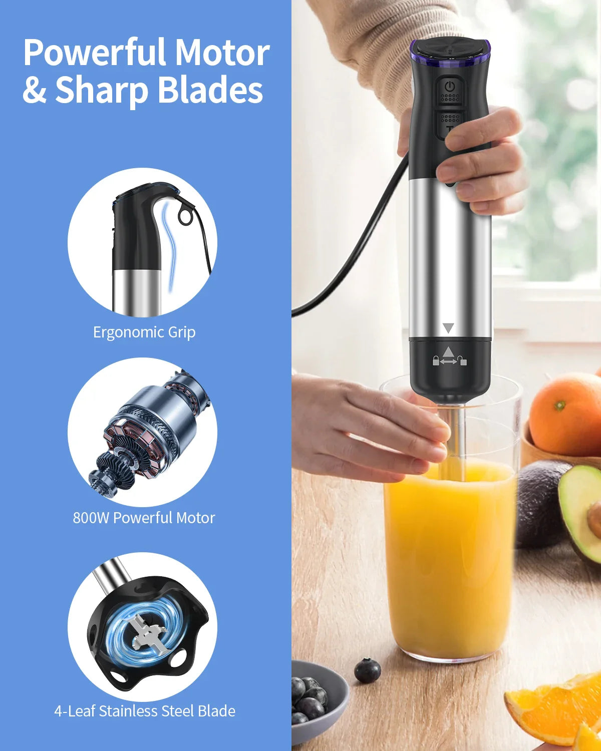 Magic Hand Blender Power