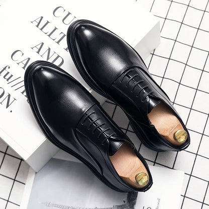 Elegant Men's Leather Oxfords