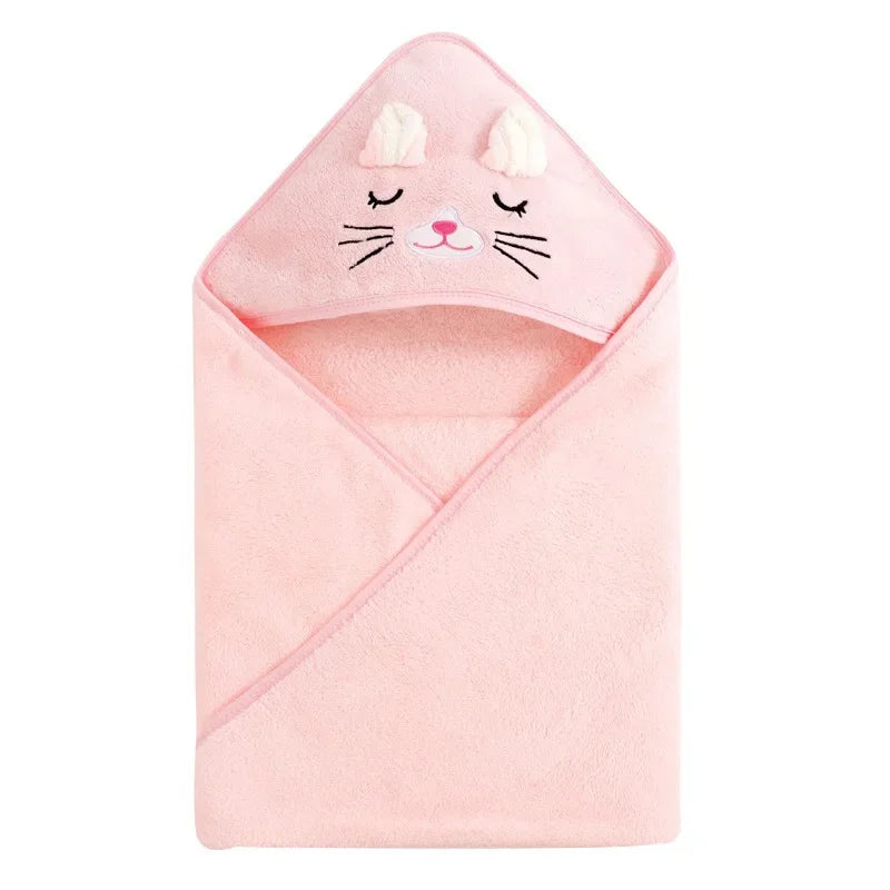 Cozy Animal Hooded Towel