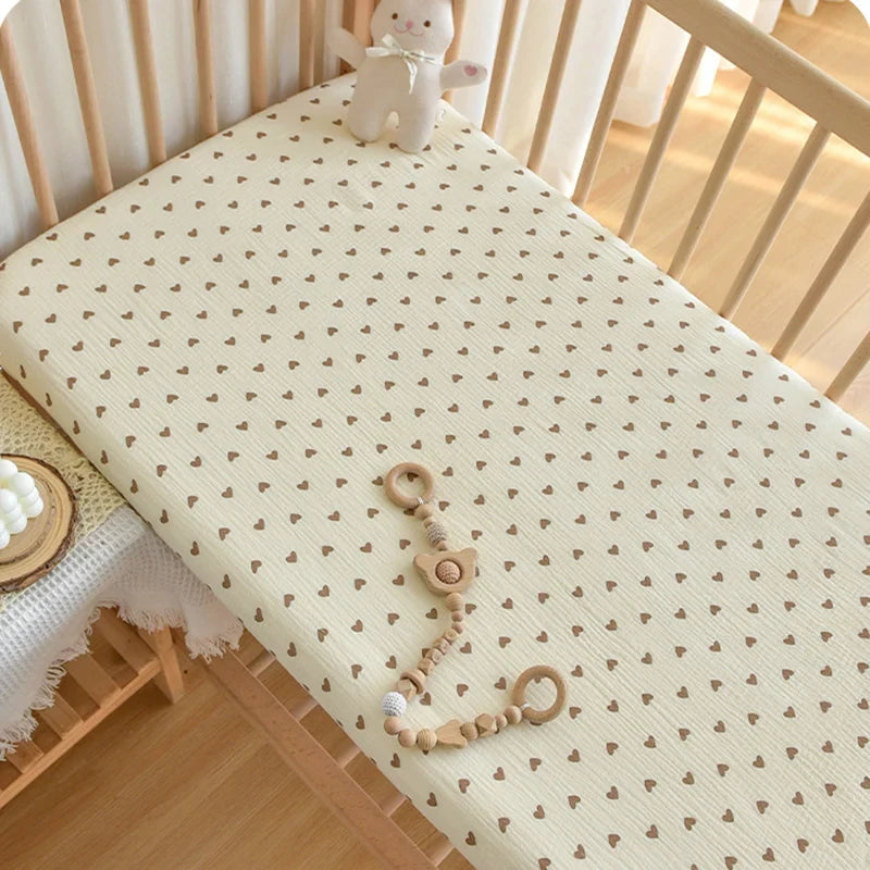 Soft Cotton Baby Bed Sheet