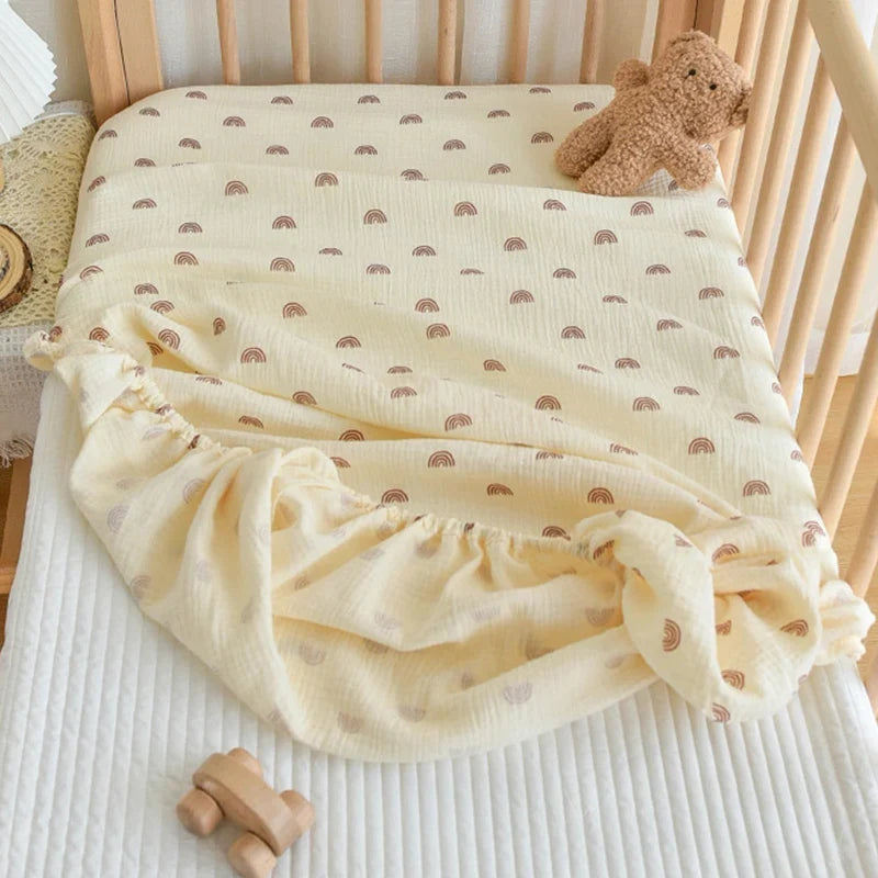Soft Cotton Baby Bed Sheet