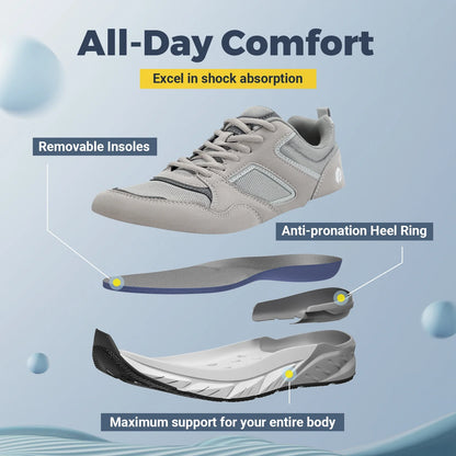 FitVille Men's Wide Running Shoes