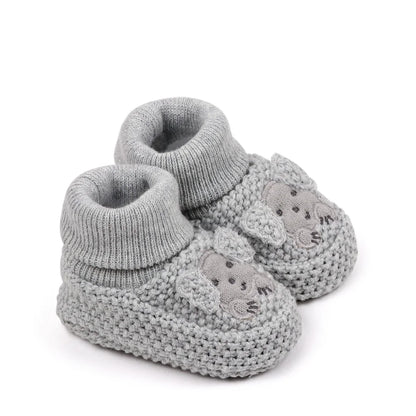 Cozy Baby Wool Booties